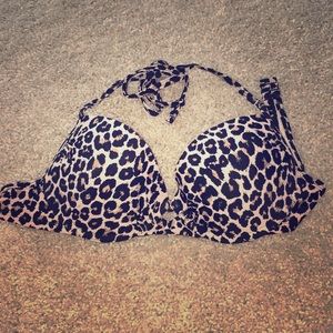 Cheetah print bikini top!